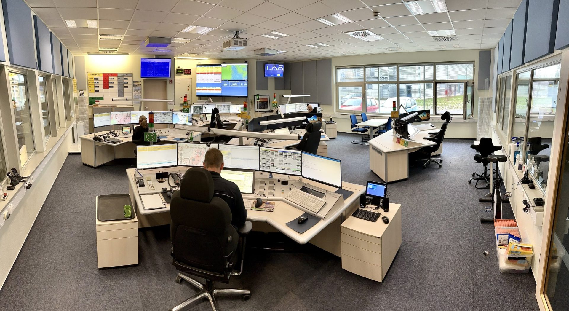 Leitraum in der alten Leitstelle