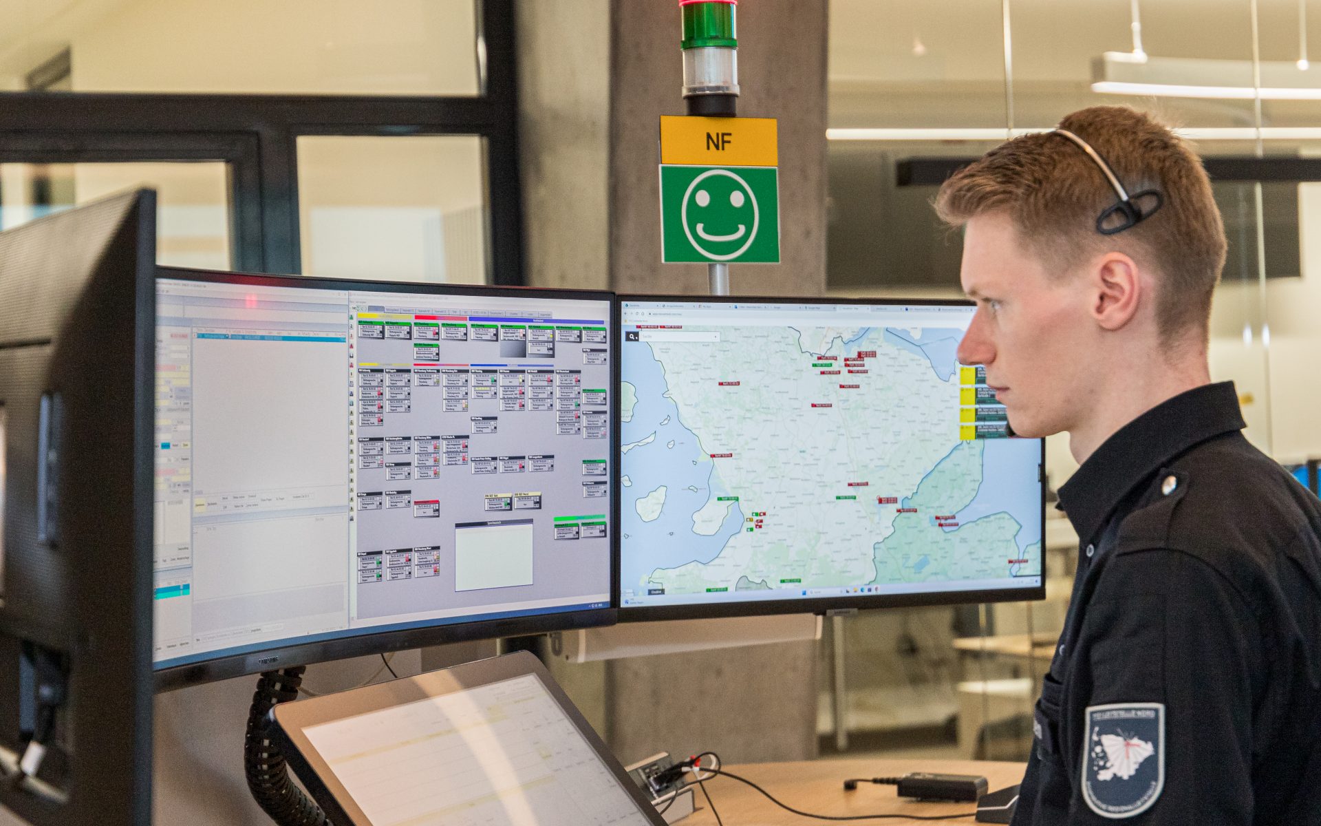 Mitarbeiter am Arbeiten